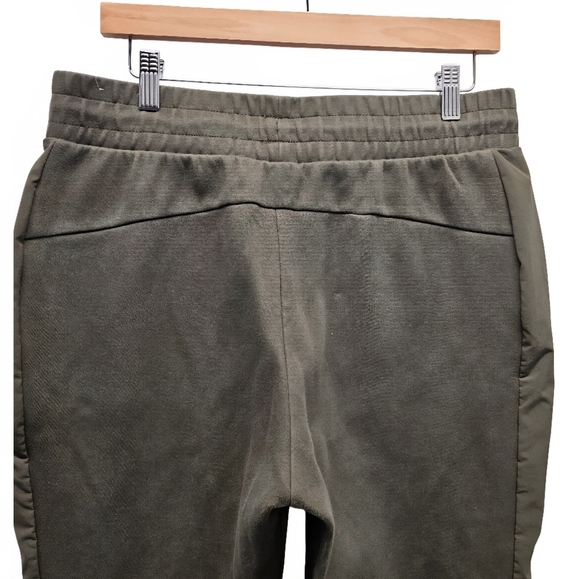 Puma Evostripe Modern Streetwear Motor Joggers Pants Olive Green Size Large - Picture 8 of 16